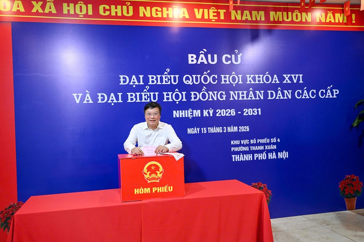 Cử tri phường Thanh Xuân trách nhiệm trong từng lá phiếu- Ảnh 4.