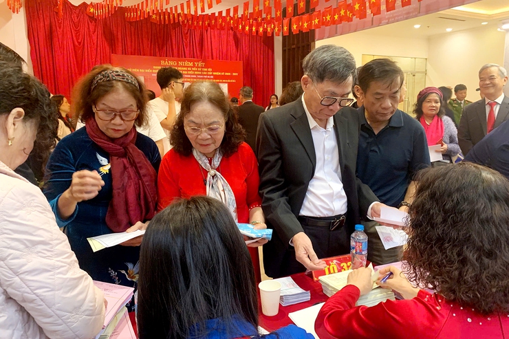 Cử tri phường Thanh Xuân trách nhiệm trong từng lá phiếu- Ảnh 7.