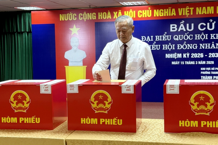 Cử tri phường Thanh Xuân trách nhiệm trong từng lá phiếu- Ảnh 9.