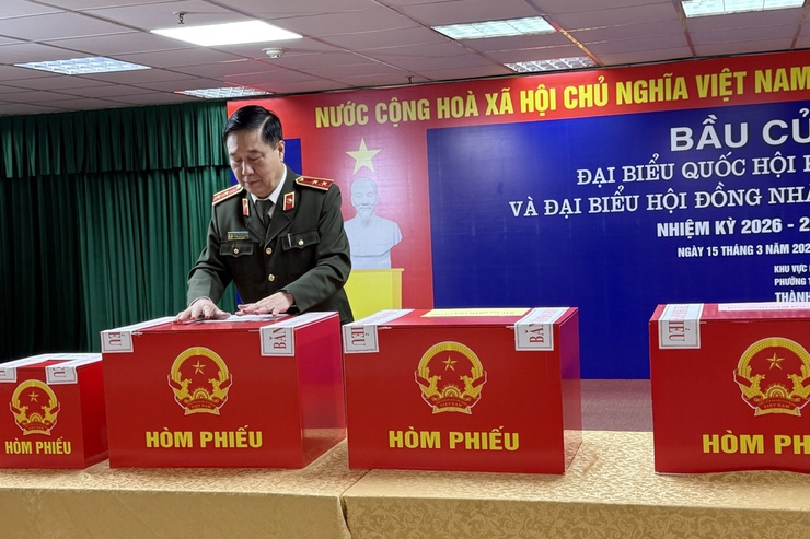 Cử tri phường Thanh Xuân trách nhiệm trong từng lá phiếu- Ảnh 8.