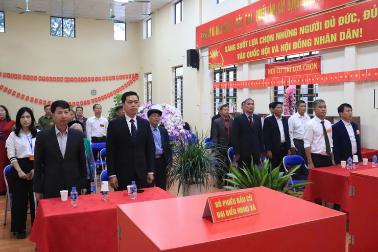 XÃ NỘI BÀI TƯNG BỪNG KHAI MẠC NGÀY HỘI BẦU CỬ- Ảnh 2.