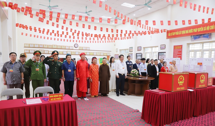 Thượng Phúc tưng bừng khai mạc cuộc bầu cử Quốc Hội và HĐND các cấp nhiệm kỳ 2026-2031- Ảnh 4.