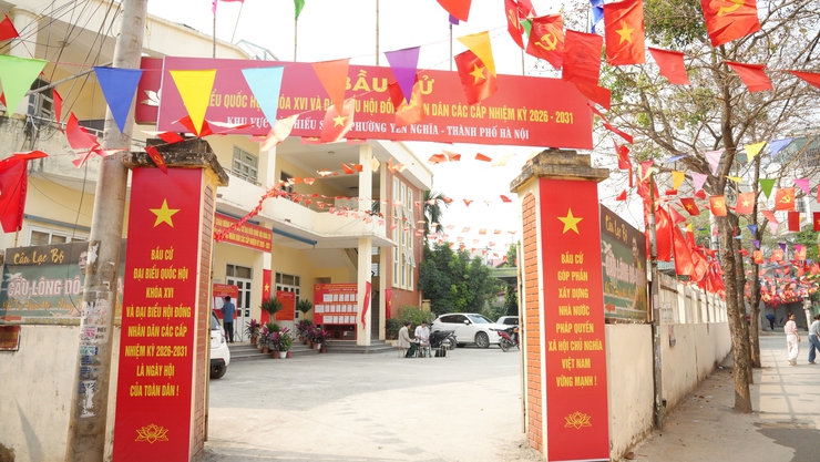Phường Yên Nghĩa tổ chức thành công cuộc bầu cử đại biểu Quốc hội khóa XVI và đại biểu HĐND các cấp, nhiệm kỳ 2026 – 2031- Ảnh 1.
