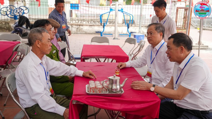 Lãnh đạo xã Hưng Đạo kiểm tra công tác bầu cử tại các khu vực bỏ phiếu- Ảnh 3.