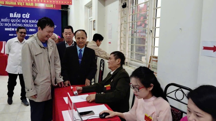 Phường Tây Tựu có 85.91% cử tri tham gia bầu cử đại biểu Quốc hội khóa XVI và HĐND các cấp nhiệm kỳ 2026 -2031- Ảnh 1.