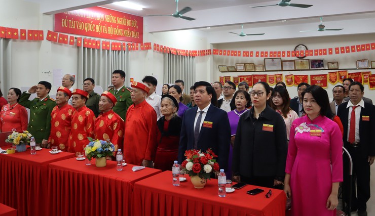 Phường Tây Tựu có 99.55% cử tri đi bầu cử đại biểu Quốc hội khóa XVI và đại biểu HĐND các cấp nhiệm kỳ 2026 - 2031.- Ảnh 1.