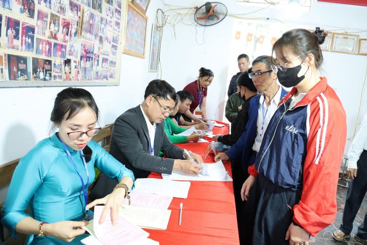 Xuân Mai tổ chức thành công ngày bầu cử – không khí phấn khởi, an toàn, đúng luật- Ảnh 4.