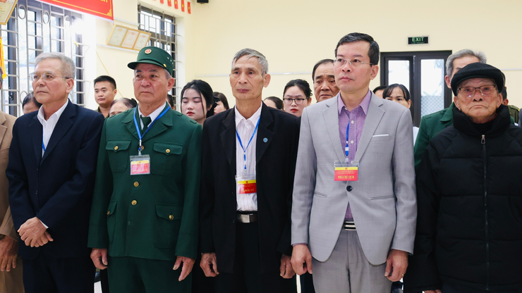 XÃ YÊN LÃNG RỘN RÀNG KHAI MẠC NGÀY BẦU CỬ- Ảnh 3.