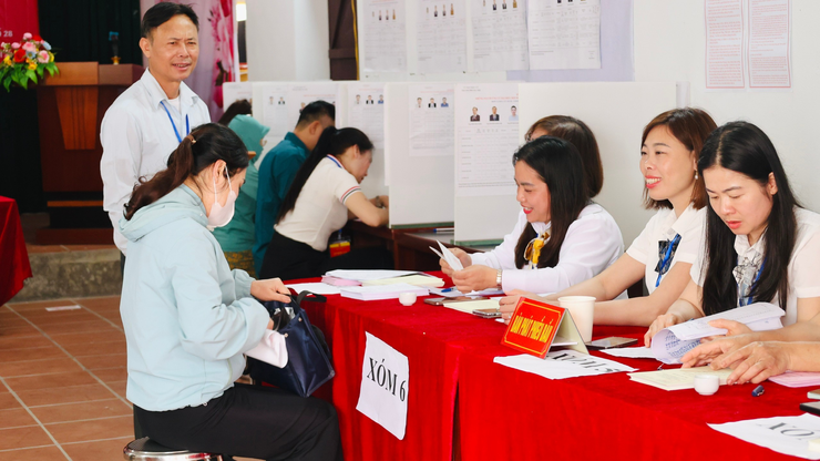 Yên Lãng đẩy nhanh tiến độ bầu cử- Ảnh 3.