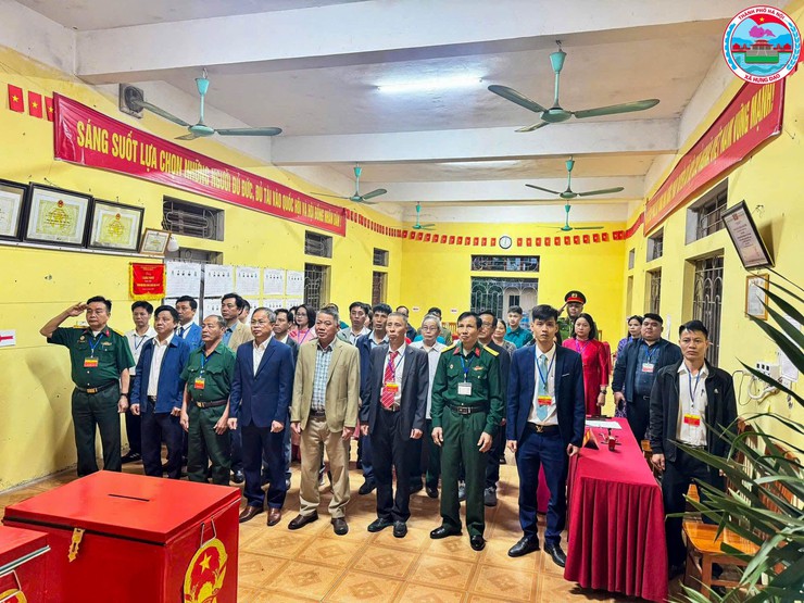 XÃ HƯNG ĐẠO KHAI MẠC BẦU CỬ ĐẠI BIỂU QUỐC HỘI KHÓA XVI VÀ ĐẠI BIỂU HĐND CÁC CẤP NHIỆM KỲ 2026–2031- Ảnh 4.