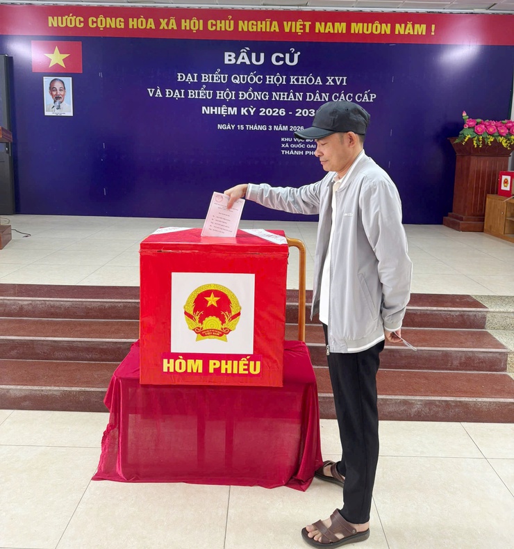 Quốc Oai: Đến 14 giờ 30 phút, đã có 5 khu vực bỏ phiếu đạt 100% cử tri tham gia bầu cử- Ảnh 4.