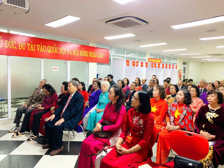 PHƯỜNG LÁNG TỔ CHỨC KHAI MẠC NGÀY BẦU CỬ ĐẠI BIỂU QUỐC HỘI VÀ HỘI ĐỒNG NHÂN DÂN CÁC CẤP NHIỆM KỲ 2026–2031- Ảnh 3.