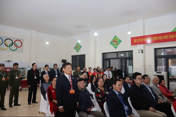 PHƯỜNG LÁNG TỔ CHỨC KHAI MẠC NGÀY BẦU CỬ ĐẠI BIỂU QUỐC HỘI VÀ HỘI ĐỒNG NHÂN DÂN CÁC CẤP NHIỆM KỲ 2026–2031- Ảnh 4.