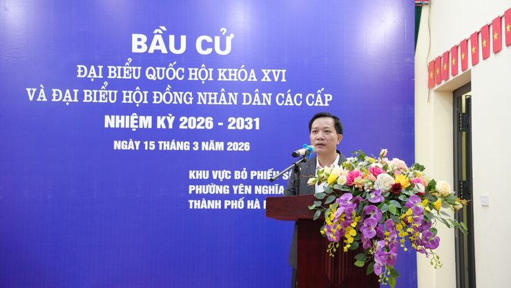 Rộn ràng ngày hội non sông trên địa bàn phường Yên Nghĩa- Ảnh 3.