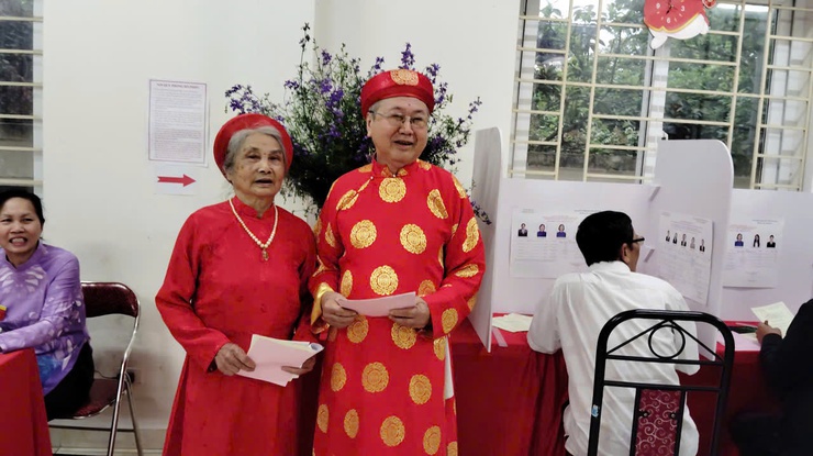 Phường Tây Tựu có 99.55% cử tri đi bầu cử đại biểu Quốc hội khóa XVI và đại biểu HĐND các cấp nhiệm kỳ 2026 - 2031.- Ảnh 3.