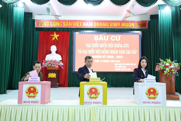 Xuân Mai tổ chức thành công ngày bầu cử – không khí phấn khởi, an toàn, đúng luật- Ảnh 8.