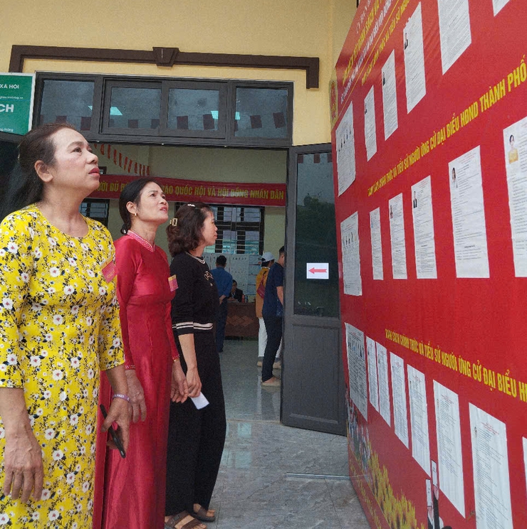 CỬ TRI XÃ ỨNG HÒA PHẤN KHỞI THAM GIA BẦU CỬ- Ảnh 41.