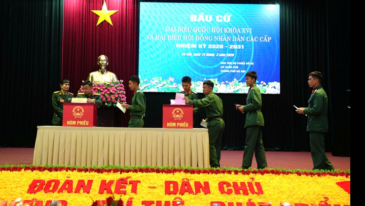 Xã Trần Phú: 7 đơn vị bầu cử đạt tỷ lệ 100% cử tri tham gia bỏ phiếu- Ảnh 1.