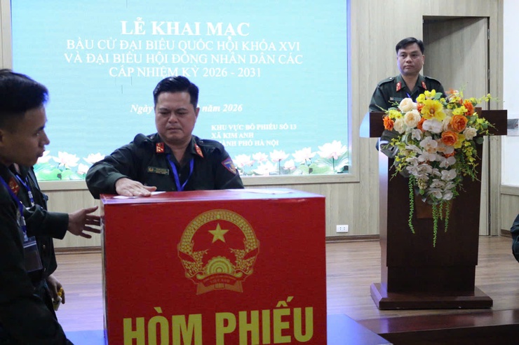 Kim Anh: Rộn ràng không khí bầu cử trong Ngày hội non sông- Ảnh 7.