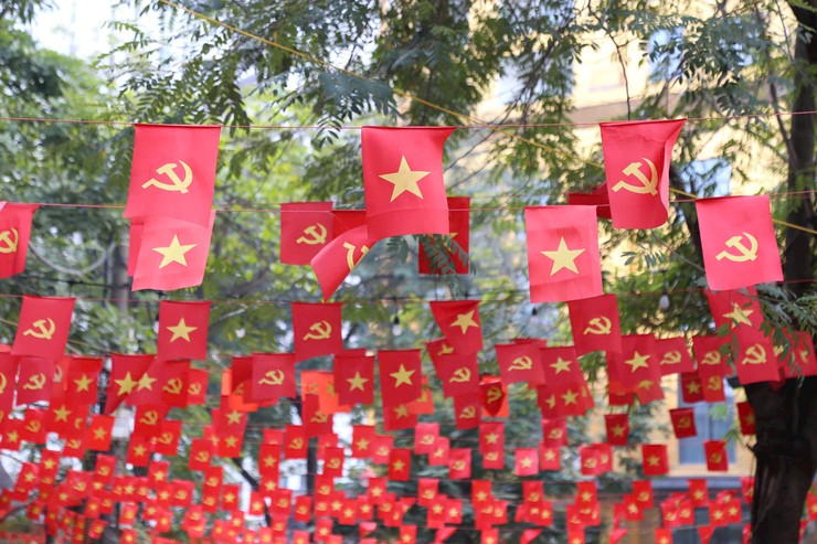 Giảng Võ rực rỡ sắc cờ trong Ngày hội của toàn dân- Ảnh 6.