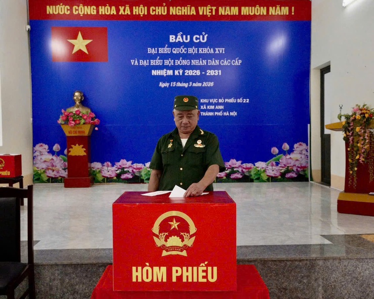 Kim Anh: Rộn ràng không khí bầu cử trong Ngày hội non sông- Ảnh 4.