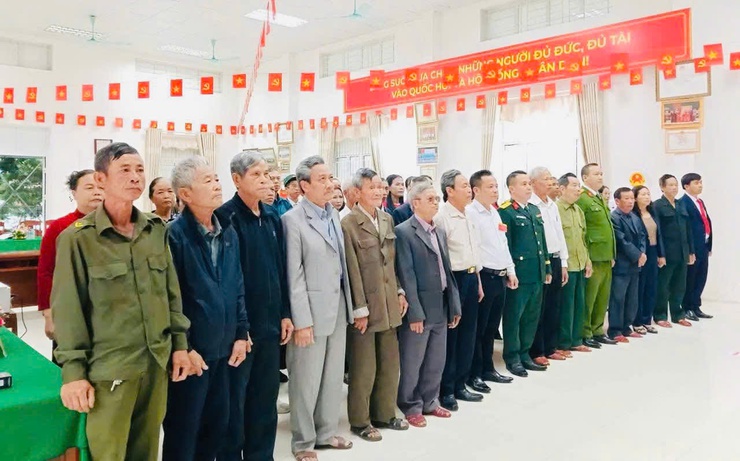 Ban Chỉ huy Quân sự xã Tam Hưng chủ động trực sẵn sàng chiến đấu, bảo đảm an toàn phục vụ công tác bầu cử- Ảnh 1.