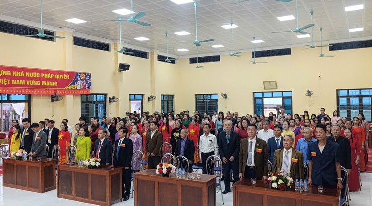 XÃ NỘI BÀI TƯNG BỪNG KHAI MẠC NGÀY HỘI BẦU CỬ- Ảnh 1.