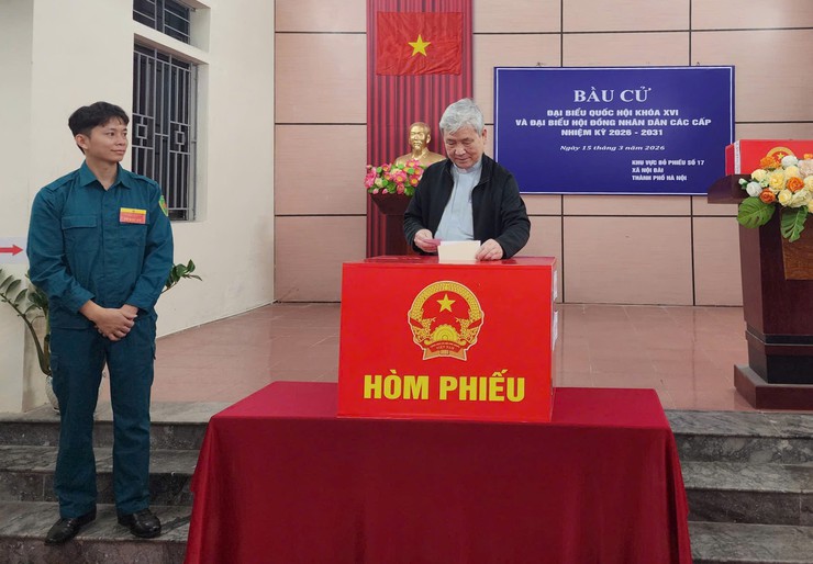 XÃ NỘI BÀI TƯNG BỪNG KHAI MẠC NGÀY HỘI BẦU CỬ- Ảnh 8.