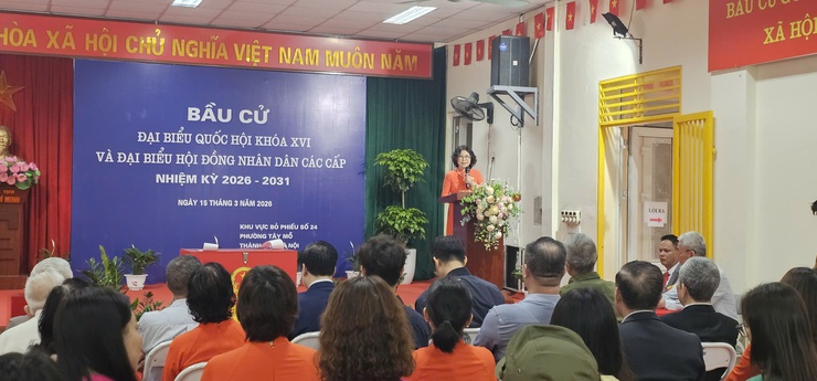 Phường Tây Mỗ náo nức trong "Ngày hội non sông"- Ảnh 24.