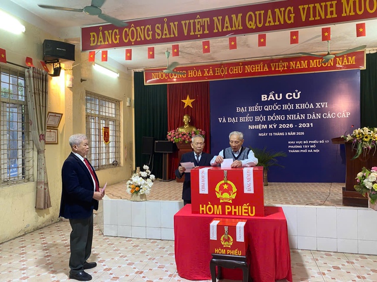 Phường Tây Mỗ náo nức trong "Ngày hội non sông"- Ảnh 29.