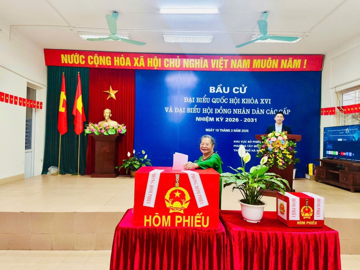 Phường Tây Mỗ náo nức trong "Ngày hội non sông"- Ảnh 30.