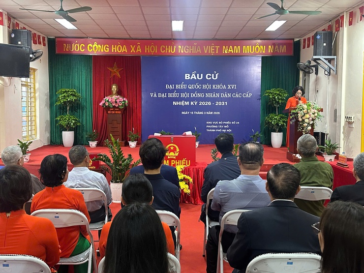 Phường Tây Mỗ náo nức trong "Ngày hội non sông"- Ảnh 20.