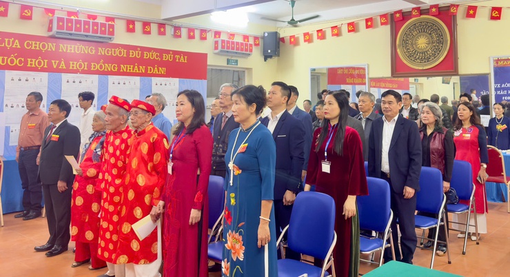 Phường Tây Mỗ náo nức trong "Ngày hội non sông"- Ảnh 3.