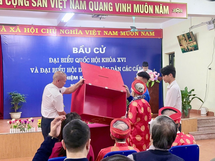 Phường Tây Mỗ náo nức trong "Ngày hội non sông"- Ảnh 4.