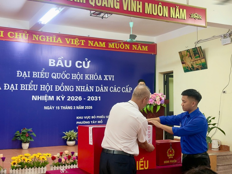 Phường Tây Mỗ náo nức trong "Ngày hội non sông"- Ảnh 5.