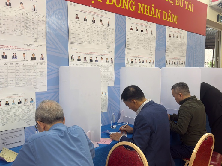 Phường Tây Mỗ náo nức trong "Ngày hội non sông"- Ảnh 8.