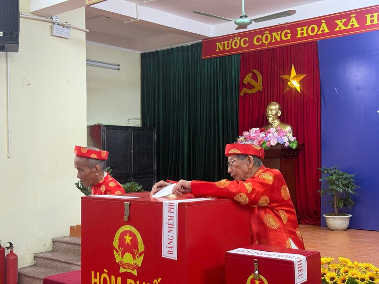 Phường Tây Mỗ náo nức trong "Ngày hội non sông"- Ảnh 11.