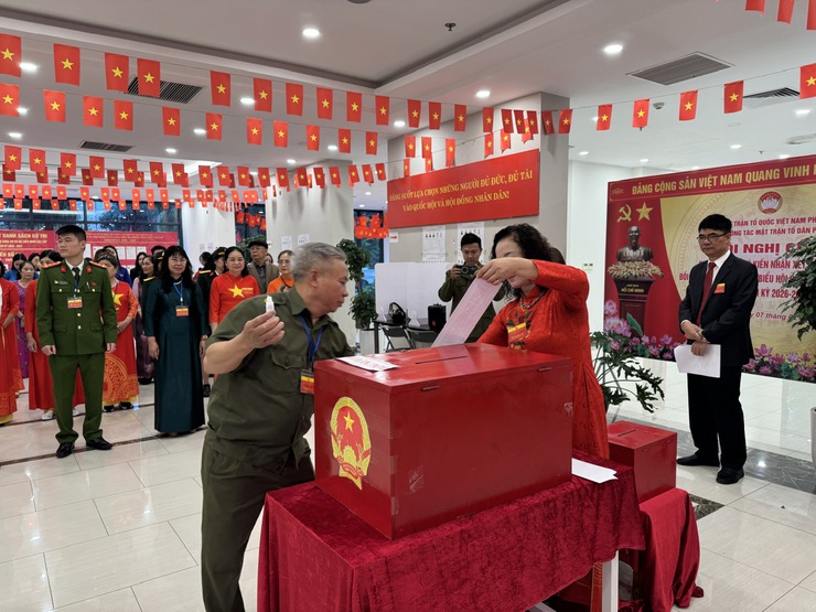 Phường Tây Mỗ náo nức trong "Ngày hội non sông"- Ảnh 13.