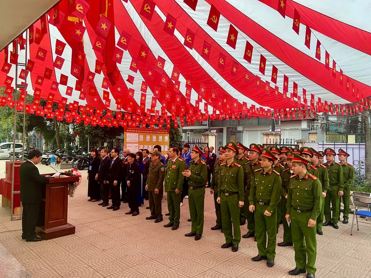 Phường Hồng Hà khai mạc ngày bầu cử Đại biểu Quốc hội khóa XVI và Đại biểu HĐND các cấp nhiệm kỳ 2026-2031- Ảnh 5.