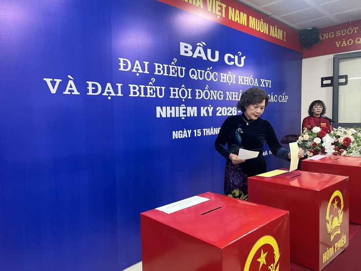 Phường Hồng Hà khai mạc ngày bầu cử Đại biểu Quốc hội khóa XVI và Đại biểu HĐND các cấp nhiệm kỳ 2026-2031- Ảnh 7.