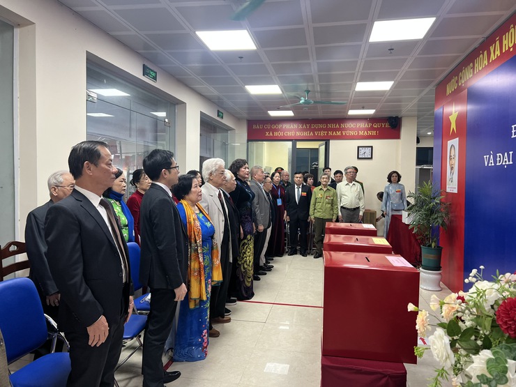 Phường Hồng Hà khai mạc ngày bầu cử Đại biểu Quốc hội khóa XVI và Đại biểu HĐND các cấp nhiệm kỳ 2026-2031- Ảnh 3.