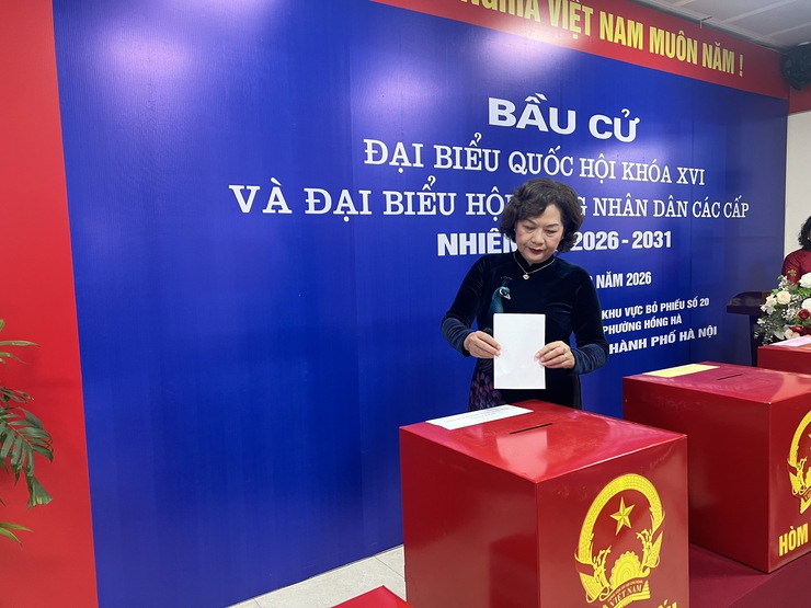 Phường Hồng Hà khai mạc ngày bầu cử Đại biểu Quốc hội khóa XVI và Đại biểu HĐND các cấp nhiệm kỳ 2026-2031- Ảnh 8.