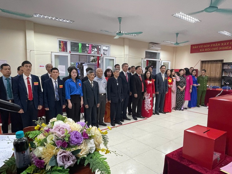 Phường Hồng Hà khai mạc ngày bầu cử Đại biểu Quốc hội khóa XVI và Đại biểu HĐND các cấp nhiệm kỳ 2026-2031- Ảnh 1.