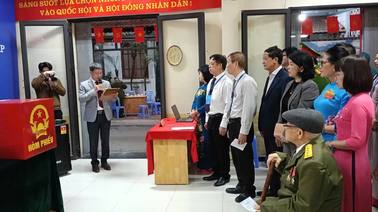 Phường Hồng Hà khai mạc ngày bầu cử Đại biểu Quốc hội khóa XVI và Đại biểu HĐND các cấp nhiệm kỳ 2026-2031- Ảnh 4.