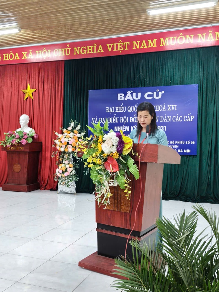 Khu vực bỏ phiếu số 6 – thôn Nam Quất: Khai mạc trọng thể cuộc bầu cử Đại biểu Quốc hội khóa XVI và đại biểu HĐND các cấp, nhiệm kỳ 2026 – 2031.- Ảnh 4.