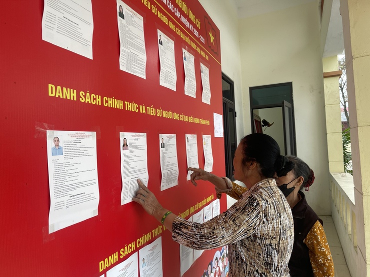 CỬ TRI XÃ ỨNG HÒA PHẤN KHỞI THAM GIA BẦU CỬ- Ảnh 9.