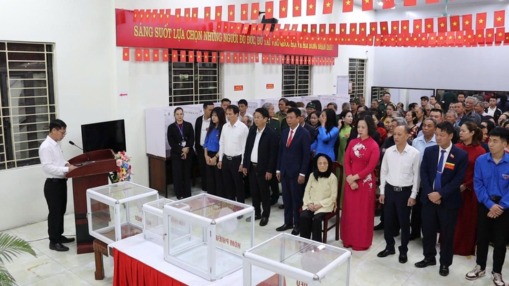 THIÊN LỘC LONG TRỌNG KHAI MẠC CUỘC BẦU CỬ ĐẠI BIỂU QUỐC HỘI KHÓA XVI VÀ ĐẠI BIỂU HĐND CÁC CẤP, NHIỆM KỲ 2026 – 2031- Ảnh 2.