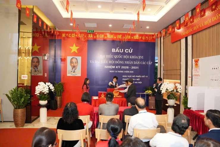 Phường Tây Mỗ náo nức trong "Ngày hội non sông"- Ảnh 35.