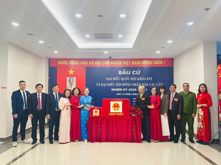 Phường Tây Mỗ náo nức trong "Ngày hội non sông"- Ảnh 41.