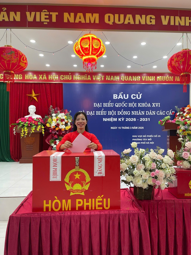 Phường Tây Mỗ náo nức trong "Ngày hội non sông"- Ảnh 44.